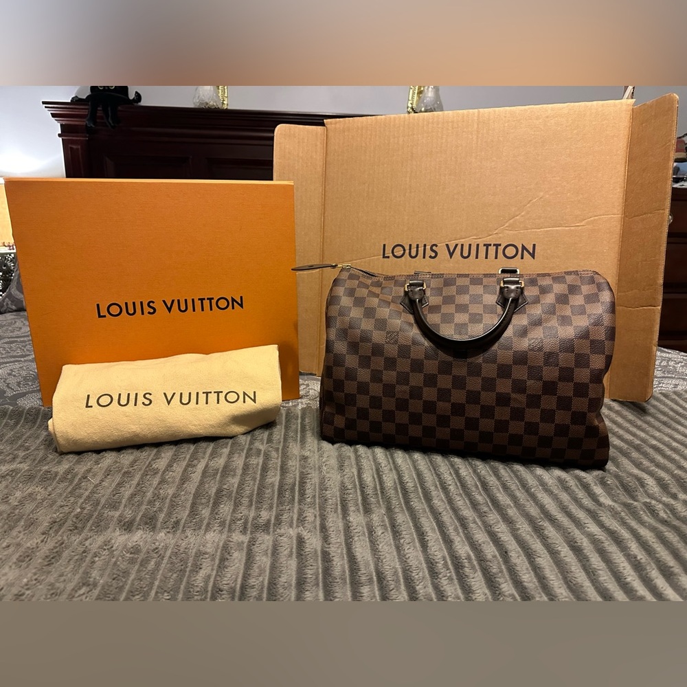 🔥🔥LV Damier Ebene Speedy 35 🔥🔥